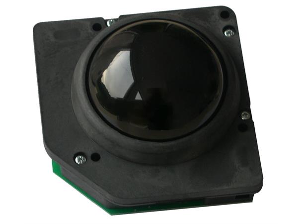 GK75-1602B 75mm sort rulleball, USB 